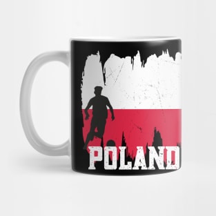 Poland Flag Soccer Football Team 2022 Mug